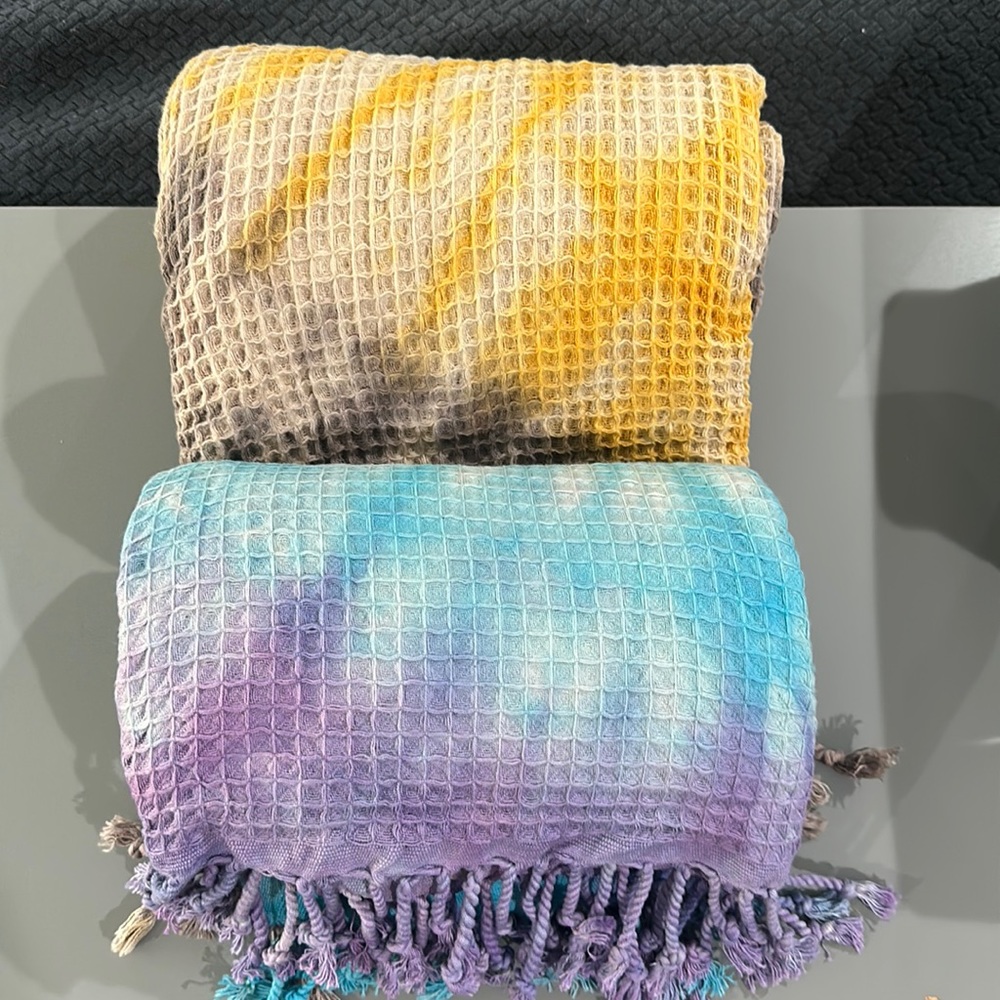 💯 Turkish cotton waffle Towels